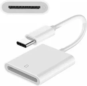 USB C to SD SDXC SDHC Card Reader Adapter 480Mbps Compatible with Laptop Tablet Phone