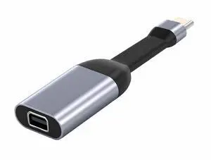 USB C to Mini Displayport Short Cable Support 4K@60HZ 1440P@60HZ 1080P@60HZ Compatible with Thunderbolt3/4