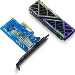 PCIE to M.2 NVMe B+M Key Expansion Card High Speed Support NVMe 2230 2240 2260 2280 SSD Support PCIe X4 X8 X16 (PCIe5.0 x4 Card Set7)