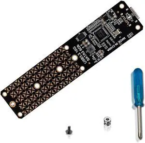 PH822JL M.2 NGFF SATA3 SSD to USB 3.2 Gen 2 Adapter Board | B-Key/B&M Key Compatible | 10Gbps USB-C External SSD Converter | JMS580 Chipset