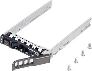 Hard Drive Tray Caddy 8FKXC 08FKXC Hard Drive Bracket 2.5" SSD Mounting SAS SATA Caddy Compatible for D-ELL PowerEdge R630 R730 R730XD T630 R430 T430 PowerVault MD1420 MD3420 Series - OEM