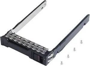 SSD Mounting Bracket 2.5" Hard Drive Caddy P22892 P22892-001 Compatible for H-P Proliant DL325 DL385 Gen10/G10 Plus v2 Server, HDD Holder with 4 Mount Screws - OEM