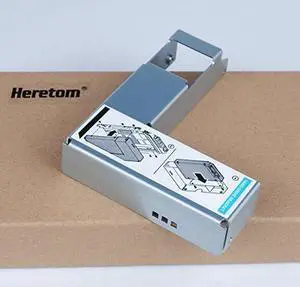 Heretom 3.5" to 2.5" HDD Bracket Caddy Adapter 09W8C4 0Y004G 0G302D 0X968D for D-ELL X7K8W/Y796F/KG1CH/F238F/F9541 Tray