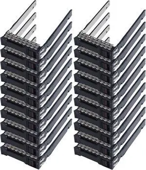 20 Pack Hard Drive Tray Caddy 2.5 SSD Bracket P22892 P22892-002 Hard Drive Tray Compatible for H-P G10 Gen10 Plus V2 G11 Server DL20 DL360 DL365 DL380 DL385 DL325