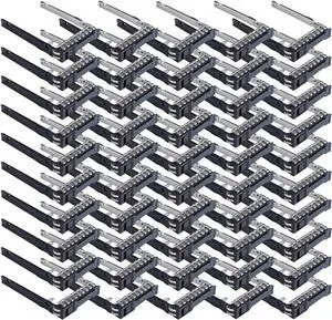 50 Pack Hard Drive Tray Caddy 2.5 SSD Bracket P22892 P22892-002 Hard Drive Tray Compatible for H-P G10 Gen10 Plus V2 G11 Server DL20 DL360 DL365 DL380 DL385 DL325