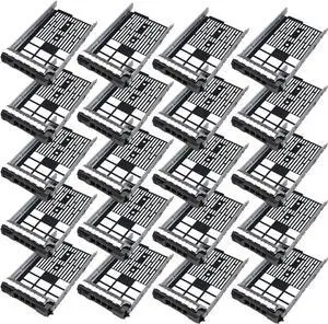 20 Pack Hard Drive Bracket KG1CH 0KG1CH F238F 0F238F SSD Caddy 3.5 Hard Drive Tray Caddy Compatible for D-ELL Poweredge Series 11/12/13/14 Generation T340 T440 T640 R430 R530 R730 T630 R420 R520 R720 - OEM