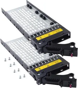 2-Pack Hard Drive Tray Caddy 2.5" SFF SAS/SATA SSD Bracket P14405-001 Hard Drive Bracket Compatible for H-PE MSA M2 1060 2060 2040 M2 2-Pack Hard Drive Tray Caddy 2.5" SFF SAS/SATA SSD Bracket P14405-001 Hard Drive Bracket Compatible for H-PE MSA M2 1060 2060 2040 M2