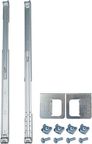 2U Static Rails Kit 2CKCH 6MFY2 Compatible with D-ELL PowerEdge C6400 C6420 C6220 C6300 C6525 R740XD2 - OEM