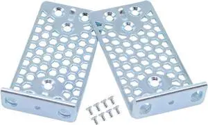 Rack Mount Kit for Cis-co 19" Switches, Rack Mount Ear Compatible with Cis-co 3650 3680 2960-X Series - OEM