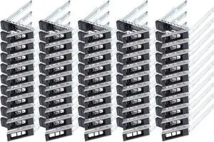 50 Pack Hard Drive Bracket 3.5" SSD Bracket X7K8W 0X7K8W Hard Drive Tray Caddy Compatible for D-ELL PowerEdge 16th Generation T560 R660 R6615 R6625 R7615 R7625 R760 R760xs R860 R960 HS5610 HS5620 - OEM