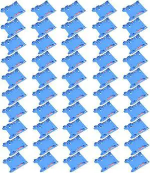 50 Pack 3.5 to 2.5 hard drive adapter R494D F767D J132D Hard Drive Bracket 2.5 SSD Caddy Compatible with D-ELL OptiPlex 3010 3020 380 580 7010 760 780 790 9010 9020 960 980 990 XE