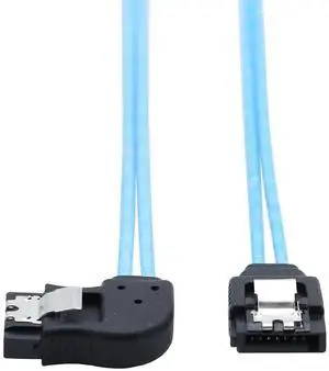 SATA 7P Female Right Angle to SATA Female 180 Degree Cable \u2013 12Gbps SAS High Speed Server Hard Drive Connection, 30AWG Low-Loss Wire (0.5M) SATA 7P Female Right Angle to SATA Female 180 Degree Cable \u2013 12Gbps SAS High Speed Server Hard Drive Connection, 30AWG Low-Loss Wire (0.5M)