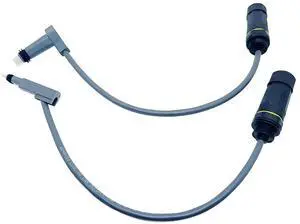 Gen 2 SPX-Plug to RJ45 Extension Adapter Cable  0.3 m (1 ft) Pigtail, IP68 Waterproof, 20-Pin to CAT6 Run, Compatible with Starlink Standard (V2) Dish & Router, 1000M Support