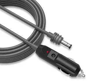 Mini Car Charger to DC Power Cable \u2013 12V-24V Input, Pure Copper Wire, Compatible with Starlink Mini/Gen 2 / Gen 3 Models, 18AWG, Waterproof Plug, Flexible Low Impedance (196.85, Inches)