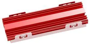 PH_COOLER1 M.2 SSD Heatsink \u2013 NVMe M.2 2280 Solid-State Drive Aluminum Alloy Heat Spreader (Red)
