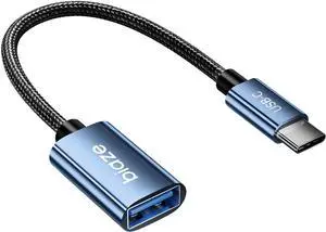 USB C to USB Adapter, USB C Male to USB Female OTG Cable Thunderbolt 3 to USB OTG Adapter Compatible with MacBook Pro/Air, iPhone 16 Pro Max/16 Plus/16e/15, SAM-SUNG Galaxy S25/S24/S23