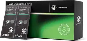 400 Count Lens Wipes for Eyeglasses, Eye Glasses Cleaner Wipes Pre-moistened Individually Wrapped Sracth-Free Streak-Free Eyeglass Cleaning Wipes for Camera Lens, Sunglass, Goggles