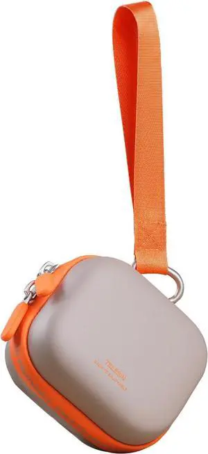 TELESIN DisAdv Portable Mini Carrying Case for GoPro HERO/Ace Pro/D-J-I OSMO/360 Cameras, Waterproof Hard Shell Travel Storage Case for Action Cameras and Accessories, Grey