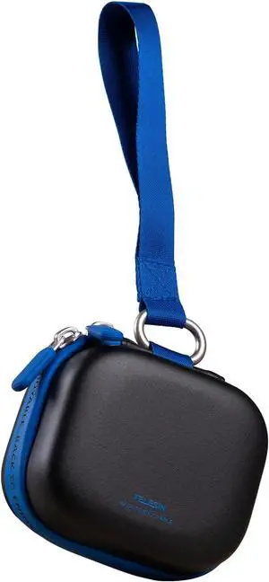 TELESIN DisAdv Portable Mini Carrying Case for GoPro HERO/Ace Pro/D-J-I OSMO/360 Cameras, Waterproof Hard Shell Travel Storage Case for Action Cameras and Accessories, Black