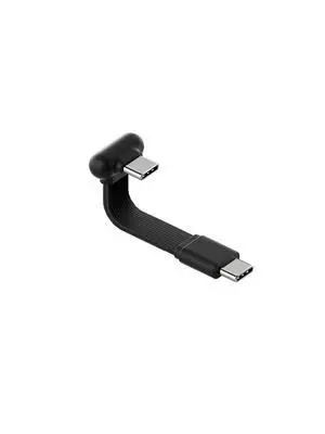 180 Degree U-Type USB-C Cable, Short Flat 60W 20V/3A Fast Charging Cable, 480Mbps Data Transfer for iPhone 17 16 Pro Max, Galaxy S25 Ultra S25+, Power Bank, Cooling Fan (Black, 0.18ft) 180 Degree U-Type USB-C Cable, Short Flat 60W 20V/3A Fast Charging Cable, 480Mbps Data Transfer for iPhone 17 16 Pro Max, Galaxy S25 Ultra S25+, Power Bank, Cooling Fan (Black, 0.18ft)