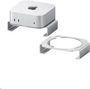 Mac mini M4 Stand Aluminum Alloy Mount for Mac mini M4/M4 Pro 2024 Ventilation Heat Dissipation Cooling Desktop Holder Accessories (MMS03) Mac mini M4 Stand Aluminum Alloy Mount for Mac mini M4/M4 Pro 2024 Ventilation Heat Dissipation Cooling Desktop Holder Accessories (MMS03)