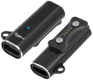 Connector 2pcs/lot Magnetic Smart Watch Charging Adapter USB Type-C to 2-Pin Compatible with Polar Vantage V3 M3 P Pro IGNITE3 Grit X2 Connector 2pcs/lot Magnetic Smart Watch Charging Adapter USB Type-C to 2-Pin Compatible with Polar Vantage V3 M3 P Pro IGNITE3 Grit X2