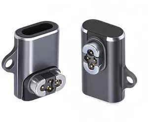 2pcs/lot Magnetic Charging Adapter USB Type-C to 4-Pin Horizontal Vertical Rhomboid Contacts Compatible with Bone Conduction Headphone S70 2pcs/lot Magnetic Charging Adapter USB Type-C to 4-Pin Horizontal Vertical Rhomboid Contacts Compatible with Bone Conduction Headphone S70