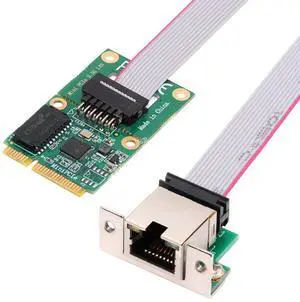 2500Mbps 2.5Gbps to Mini PCI-E PCI Express GBE Gigabit 1000Mbps Ethernet Network LAN Cable Adapter for Desktop Motherboard 2500Mbps 2.5Gbps to Mini PCI-E PCI Express GBE Gigabit 1000Mbps Ethernet Network LAN Cable Adapter for Desktop Motherboard