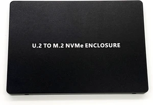 Mustpoint M.2 to U.2 Adapter - for M.2 PCIe NVMe SSDs - PCIe M.2 Drive to U.2 (SFF-8639) Host Adapter - M2 SSD Converter (U2M2E125) Mustpoint M.2 to U.2 Adapter - for M.2 PCIe NVMe SSDs - PCIe M.2 Drive to U.2 (SFF-8639) Host Adapter - M2 SSD Converter (U2M2E125)
