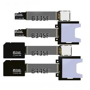 SD to SD UHS-II Card Extension Cable (80cm, B34SF) SD to SD UHS-II Card Extension Cable (80cm, B34SF)