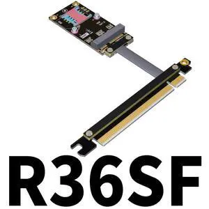 PCIe x16 to Mini-PCIe Extension Cable (25cm, R36SF) PCIe x16 to Mini-PCIe Extension Cable (25cm, R36SF)