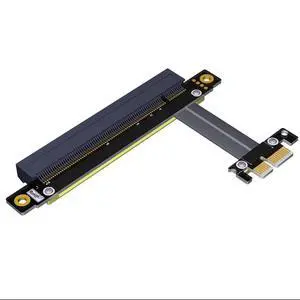 PCI-E 3.0 x1 to x 16 Extension Cable Gen 3.0 Flat Wire Riser Foldable (20cm, R13SF) PCI-E 3.0 x1 to x 16 Extension Cable Gen 3.0 Flat Wire Riser Foldable (20cm, R13SF)