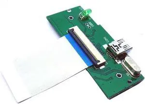 USB 2.0 External 1.8-Inch 40-Pin ZIF HDD Adapter Card,Compatible with MK2008GAL MK3008GAL MK6028GAL Hard Disk USB 2.0 External 1.8-Inch 40-Pin ZIF HDD Adapter Card,Compatible with MK2008GAL MK3008GAL MK6028GAL Hard Disk