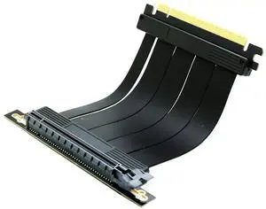 10cm 90Degree PCI-e 4.0 X16 Riser Cable for PCIe GeForce RTX30/40 GPU Card 10cm 90Degree PCI-e 4.0 X16 Riser Cable for PCIe GeForce RTX30/40 GPU Card