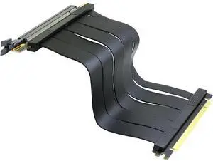 20cm 180Degree PCI-e 4.0 X16 Riser Cable for PCIe GeForce RTX30/40 GPU Card 20cm 180Degree PCI-e 4.0 X16 Riser Cable for PCIe GeForce RTX30/40 GPU Card