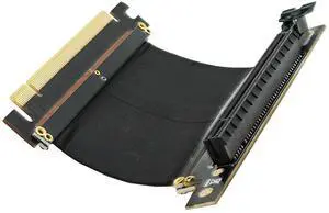 PCI-E Express X16 Riser Extend Card with High Speed Flex Cable(5cm 90Degree) PCI-E Express X16 Riser Extend Card with High Speed Flex Cable(5cm 90Degree)