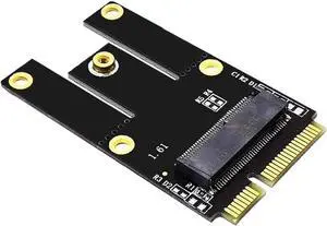 NGFF M.2 (Key-A+E/Key-E) to Mini PCI-E Express Card,Compatible with Intel AX201 AX200 9260 8265 8260 7260 Card NGFF M.2 (Key-A+E/Key-E) to Mini PCI-E Express Card,Compatible with Intel AX201 AX200 9260 8265 8260 7260 Card
