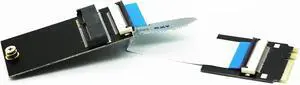 M.2 A-Key M.2 Key E Module WiFi Card Extension Cable, Compatible with Intel AX200,7260,8260,9260 M.2 A-Key M.2 Key E Module WiFi Card Extension Cable, Compatible with Intel AX200,7260,8260,9260