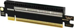 PCIe 16x Riser Card,PCI-e Express 5.0 X16 Male to Female Extension Card for 2U Server Case GPU Graphics Card PCIe 16x Riser Card,PCI-e Express 5.0 X16 Male to Female Extension Card for 2U Server Case GPU Graphics Card