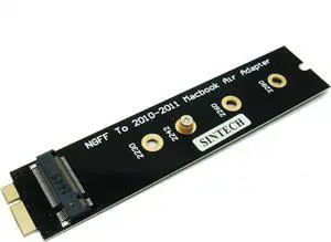 M.2 NGFF SSD 18Pin Adapter Card for Upgrade 2010-2011 Year MacBook Air M.2 NGFF SSD 18Pin Adapter Card for Upgrade 2010-2011 Year MacBook Air