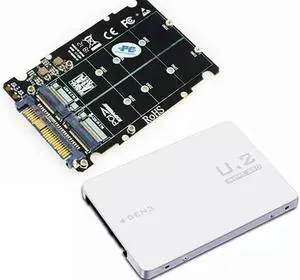 U.2 SFF-8639 to M.2 nVME Or M2 SATA SSD Adapter Card with Case U.2 SFF-8639 to M.2 nVME Or M2 SATA SSD Adapter Card with Case