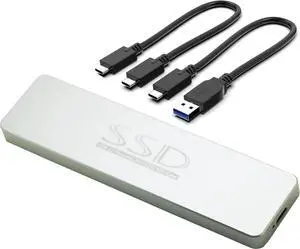 USB 3.2 External Case,USB Type C Enclosure,Compatible with 28Pin MacBook Air(Mid 2013-2016) and PRO(Late 2013 - Mid 2015) SSD,Support nVME with ST-NGFF2013 (Silver) USB 3.2 External Case,USB Type C Enclosure,Compatible with 28Pin MacBook Air(Mid 2013-2016) and PRO(Late 2013 - Mid 2015) SSD,Support nVME with ST-NGFF2013 (Silver)