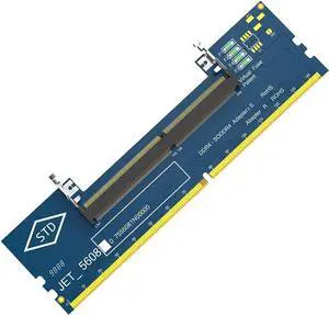 Laptop DDR4 RAM to Desktop Adapter Card, SO DIMM DDR4 Converter for Destktop Memory Tester Laptop DDR4 RAM to Desktop Adapter Card, SO DIMM DDR4 Converter for Destktop Memory Tester