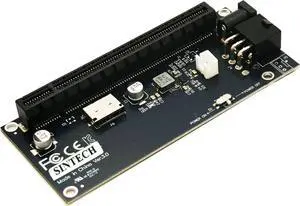 Oculink SFF-8612 to PCIe 4.0,SFF-8611 PCI-Express 16x Adapter with ATX 6pin/DC Power Port for External Game GPU Graphics Card Oculink SFF-8612 to PCIe 4.0,SFF-8611 PCI-Express 16x Adapter with ATX 6pin/DC Power Port for External Game GPU Graphics Card