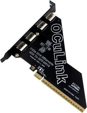 PCIe 4.0 16x to Quad Oculink 4I,PCIe Bifurcation x16 to x4x4x4x4 Split Oculink SFF-8611/8612 Adapter Card for eGPU Dock Mimi Pc PCIe 4.0 16x to Quad Oculink 4I,PCIe Bifurcation x16 to x4x4x4x4 Split Oculink SFF-8611/8612 Adapter Card for eGPU Dock Mimi Pc