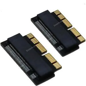 2Pc/Pack NGFF M.2 nVME SSD Adapter Card for Upgrade MacBook Air(2013-2016 Year) and MacBook PRO(Late 2013-2015 Year) 2Pc/Pack NGFF M.2 nVME SSD Adapter Card for Upgrade MacBook Air(2013-2016 Year) and MacBook PRO(Late 2013-2015 Year)