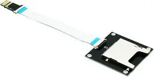 Micro SD SDXC UHS-II to SD SDXC Extension Card with 9CM Flex Cable,Support SD/SDHC/SDXC UHS-I UHS-II V30 V60 V90 Micro SD SDXC UHS-II to SD SDXC Extension Card with 9CM Flex Cable,Support SD/SDHC/SDXC UHS-I UHS-II V30 V60 V90