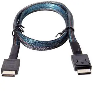 OCuLink SFF-8611 PCIe PCI-Express 4i to OCuLink SFF-8611 Data Extension Cable 50cm OCuLink SFF-8611 PCIe PCI-Express 4i to OCuLink SFF-8611 Data Extension Cable 50cm