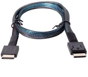 OCuLink SFF-8611 PCIe PCI-Express 4i to OCuLink SFF-8611 Data Extension Cable 40cms OCuLink SFF-8611 PCIe PCI-Express 4i to OCuLink SFF-8611 Data Extension Cable 40cms
