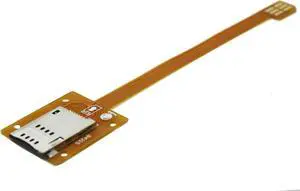 Micro SIM 3G 4G Card Male to Standard UIM SIM Female Extension Flat FPC Cable Extender 15cm Micro SIM 3G 4G Card Male to Standard UIM SIM Female Extension Flat FPC Cable Extender 15cm